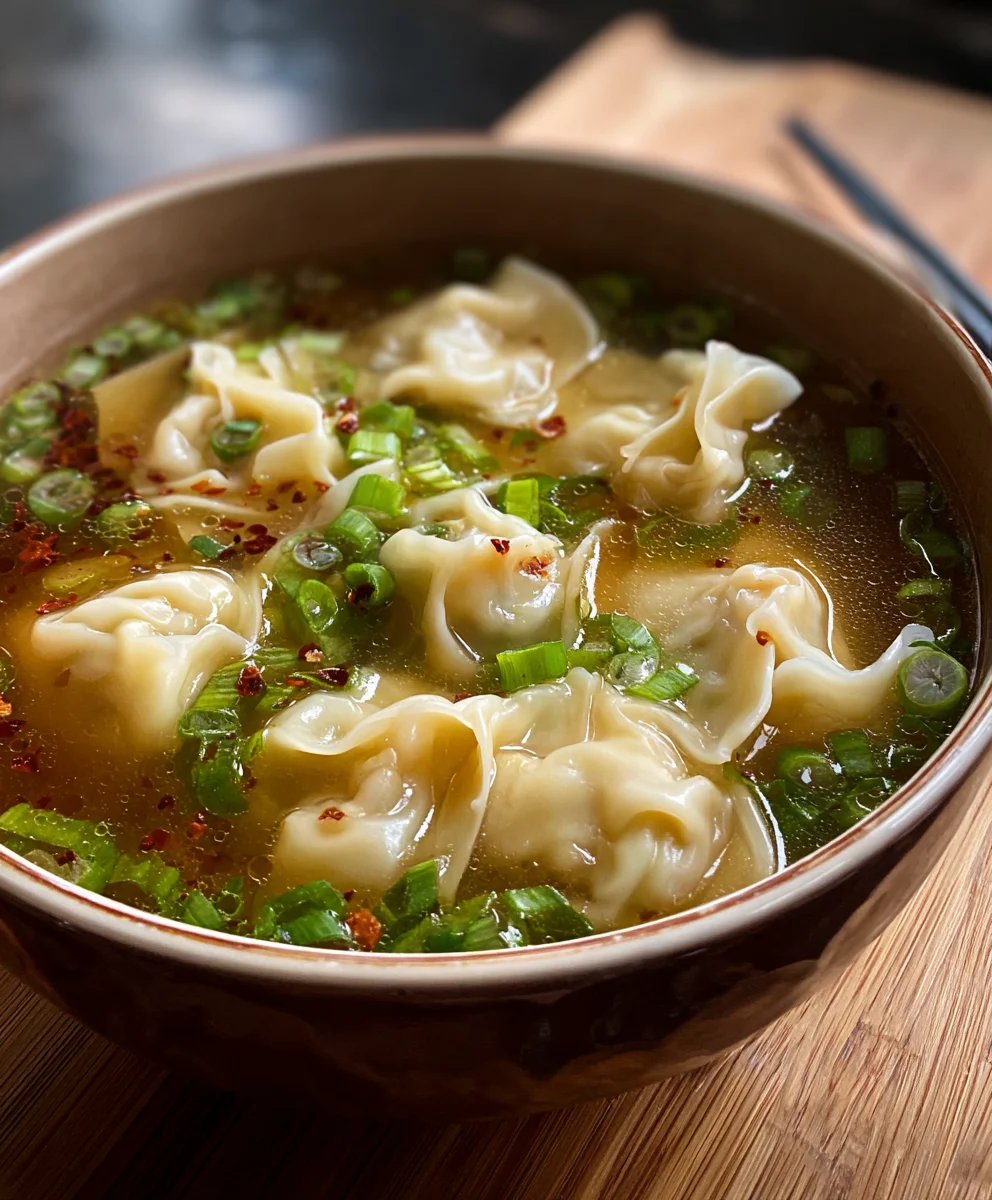 Easy Beef Wonton Soup Recipe-Quick & Delicious