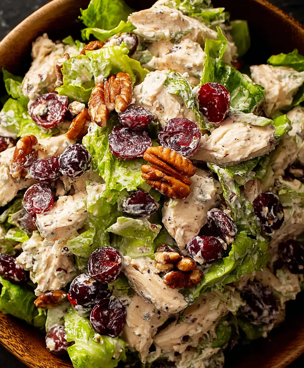 Easy Cranberry Chicken Salad Recipe-Tangy & Delicious