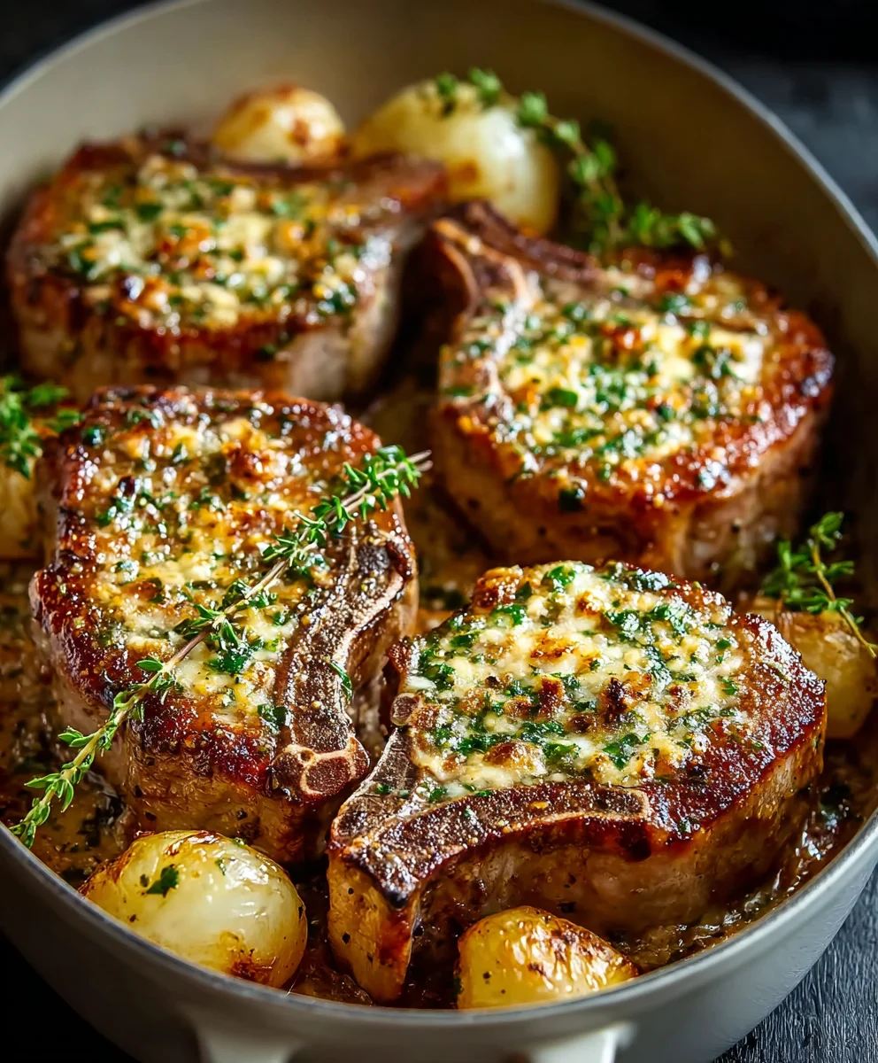 Garlic Parmesan Beef Chops - Easy & Flavorful Recipe