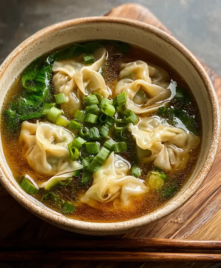 Easy Beef Wonton Soup Recipe-Quick & Delicious