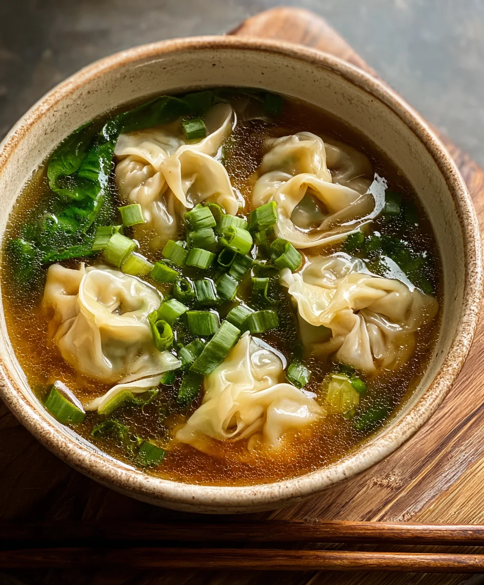 Easy Beef Wonton Soup Recipe-Quick & Delicious