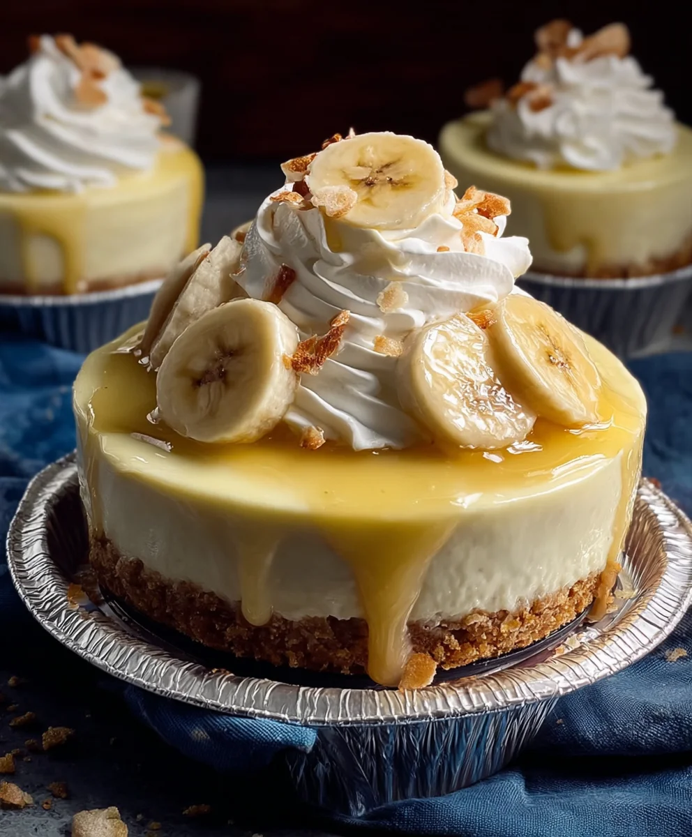 Banana Pudding Cheesecake Tres Leches Bliss