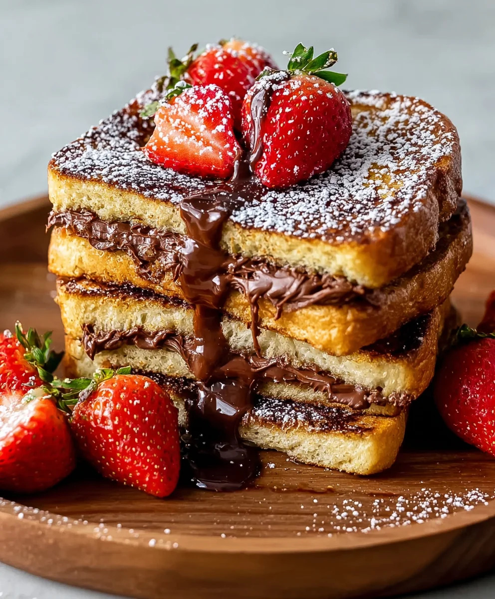 Decadent Nutella French Toast Recipe- A Sweet Treat