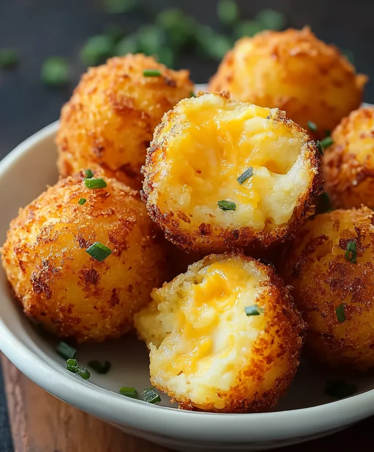 Easy Potato Cheese Balls Recipe- Crispy Bites