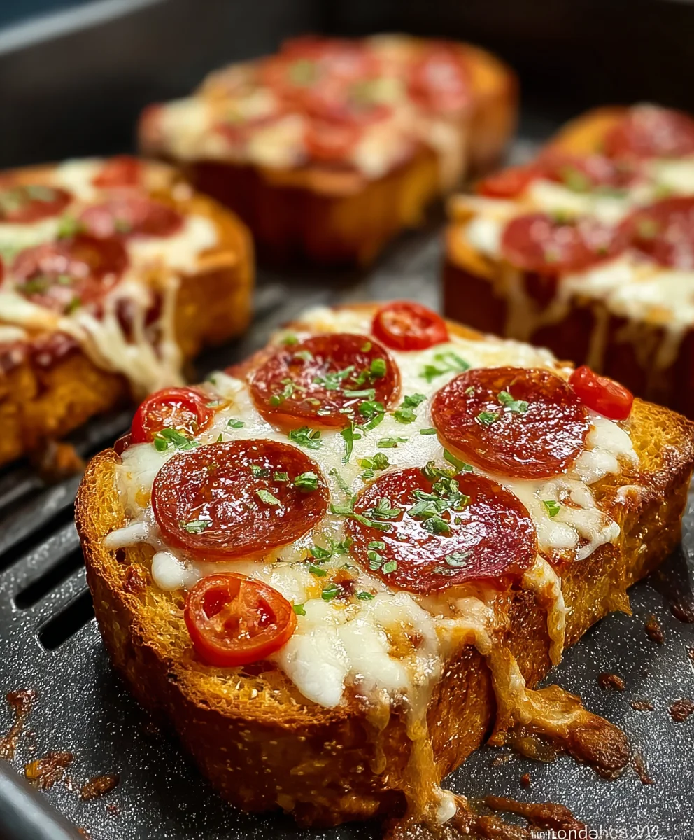 Easy Texas Toast Pizza Recipe - Quick & Cheesy Dinner
