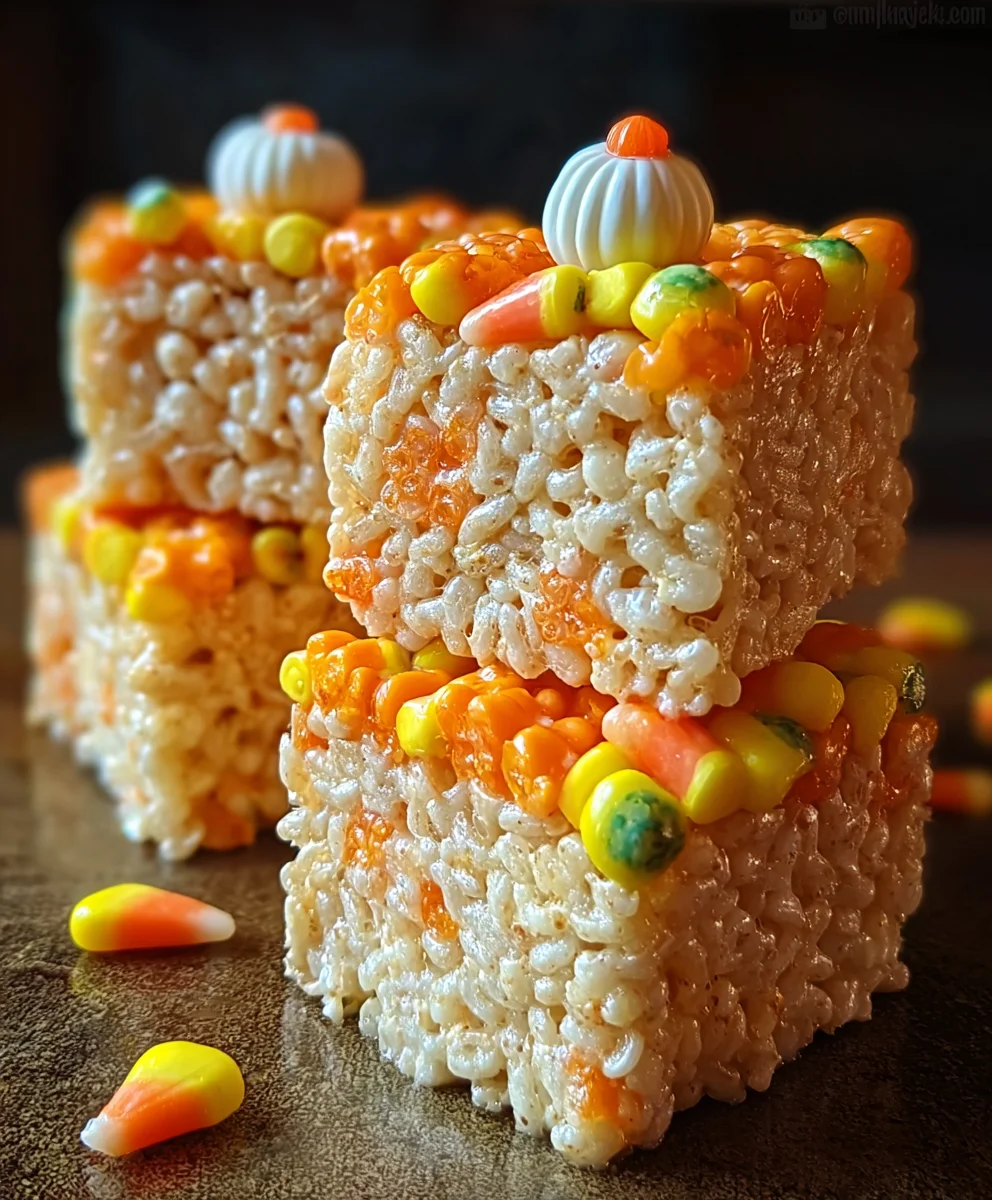 Spooky Halloween Rice Krispies Treats-Easy Halloween Fun