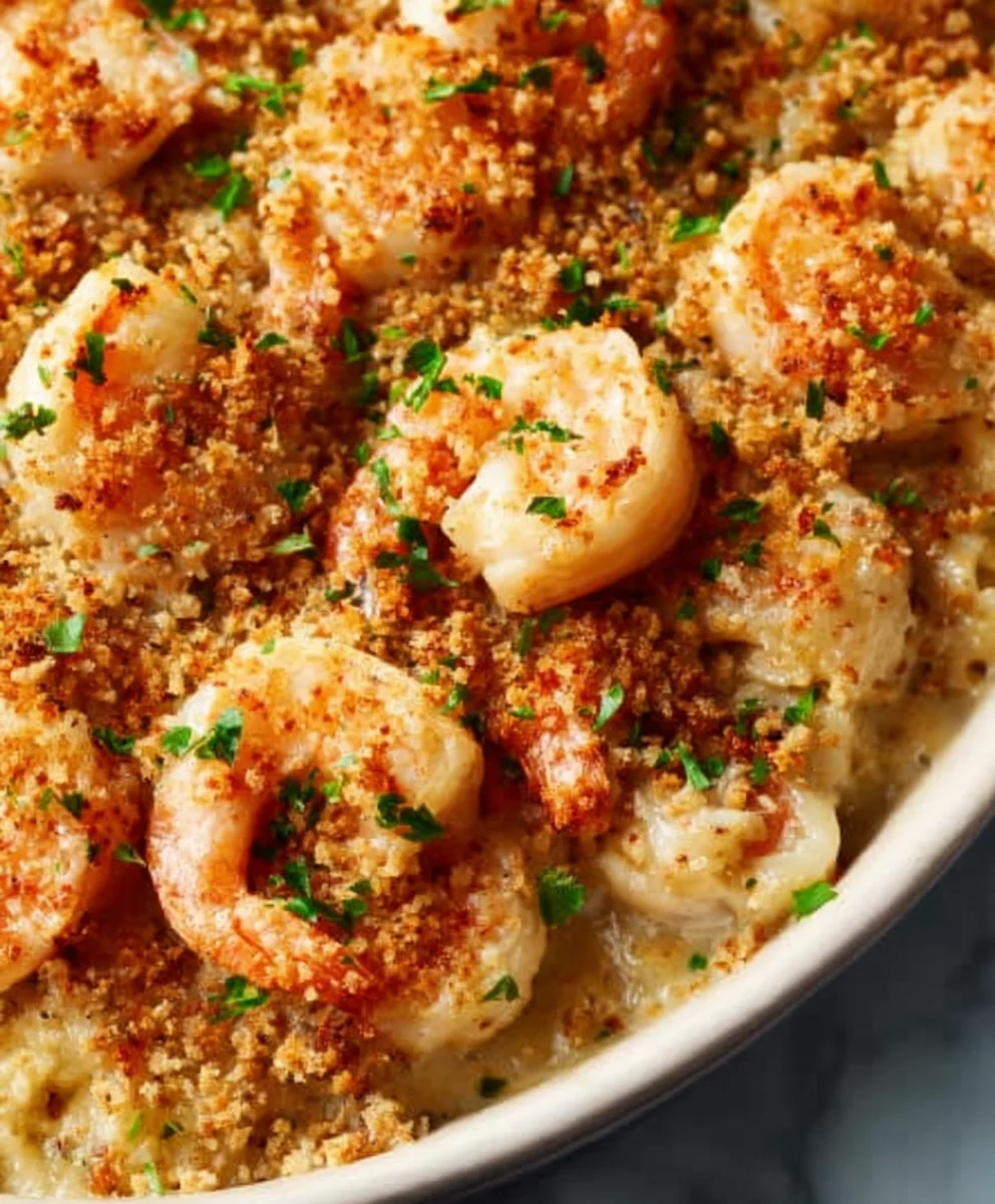 Easy Shrimp Casserole Recipe-Quick Comfort Meal