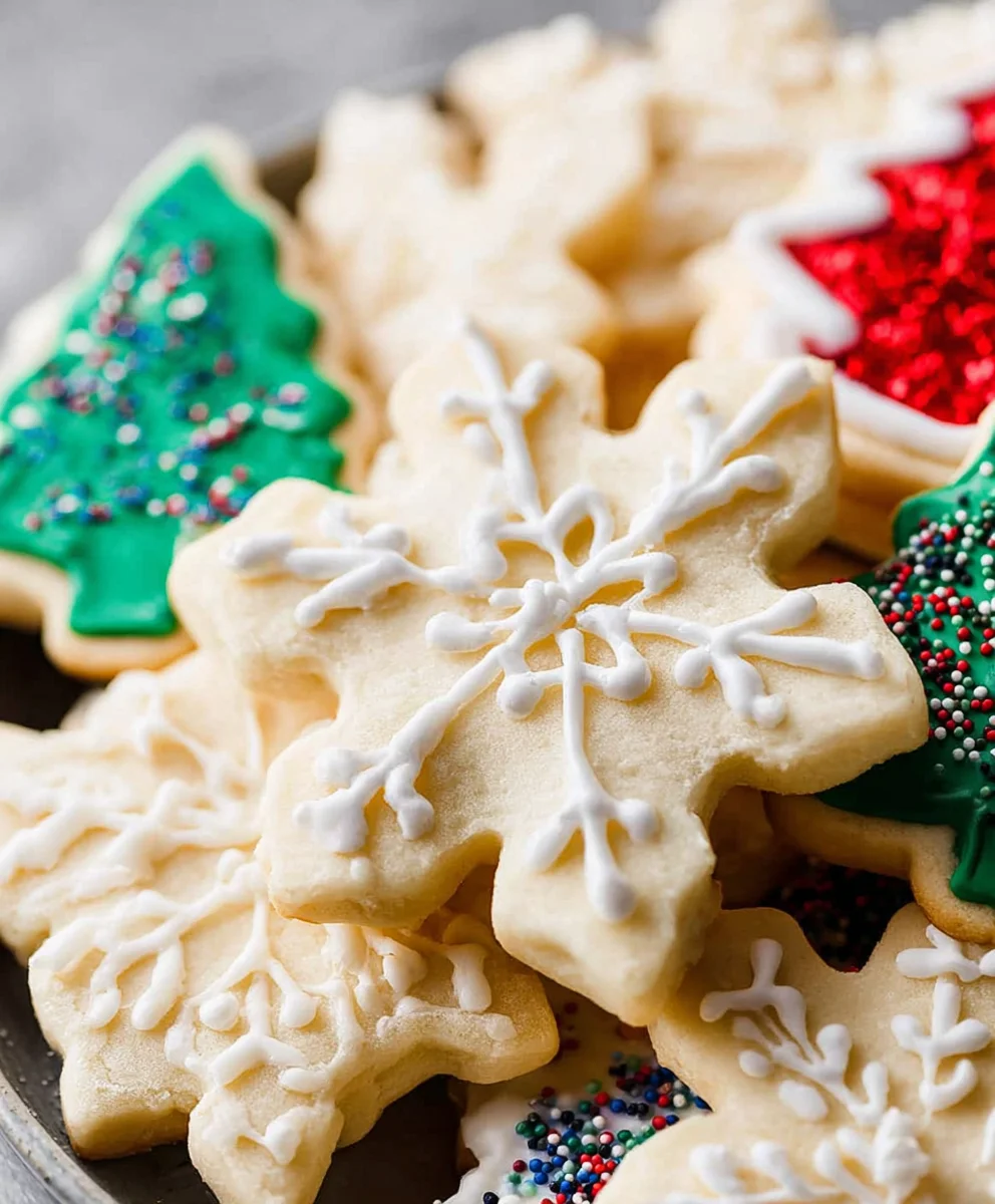 Soft Cutout Sugar Cookies- Easy Holiday Baking