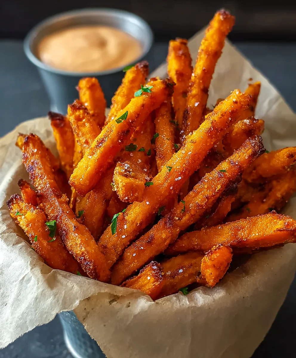 Crispy Oven Baked Sweet Potato Fries