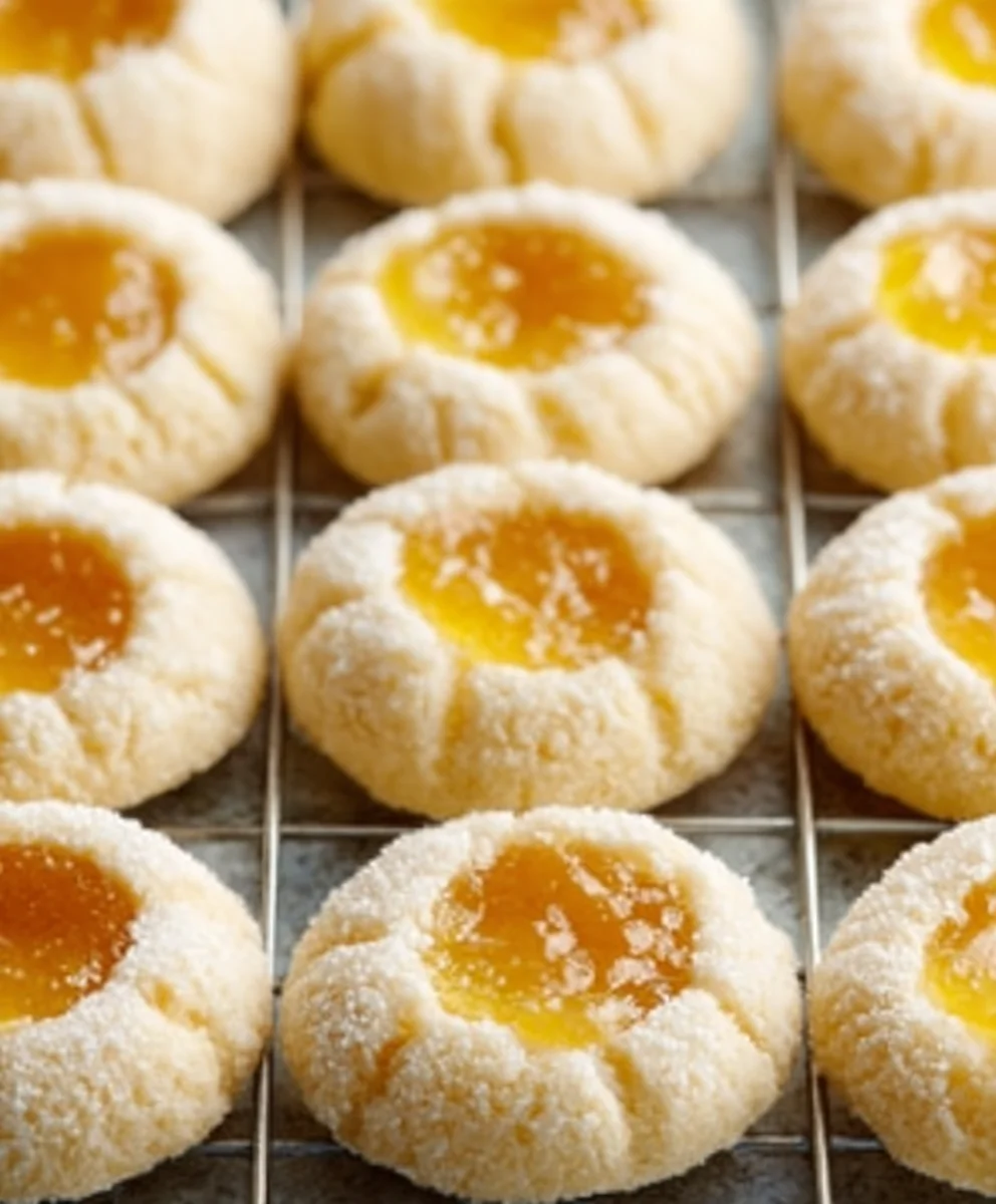 Lemon Thumbprint Cookies-Zesty & Delicious Treats