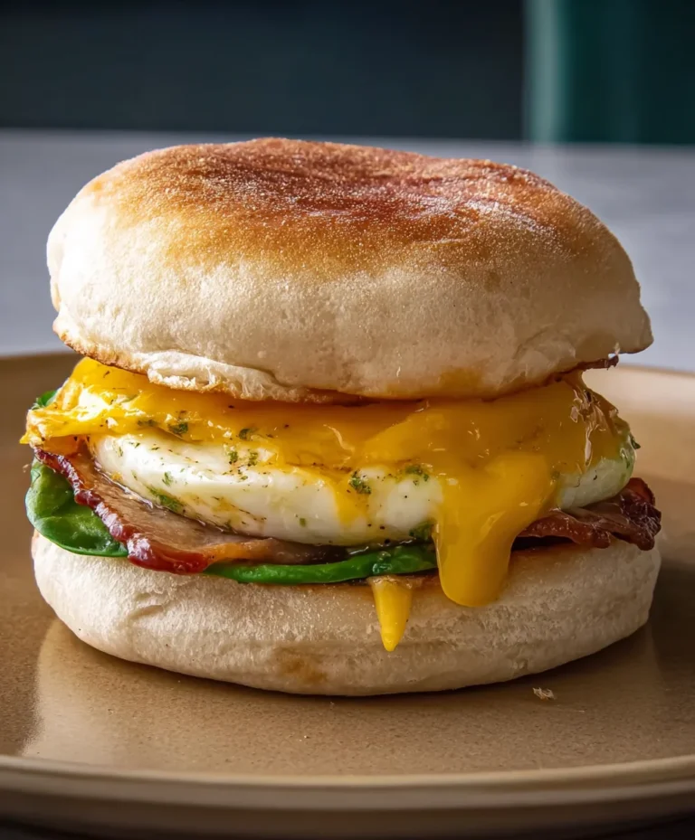 Easy Beef Freezer Breakfast Sandwiches- Quick & Delicious