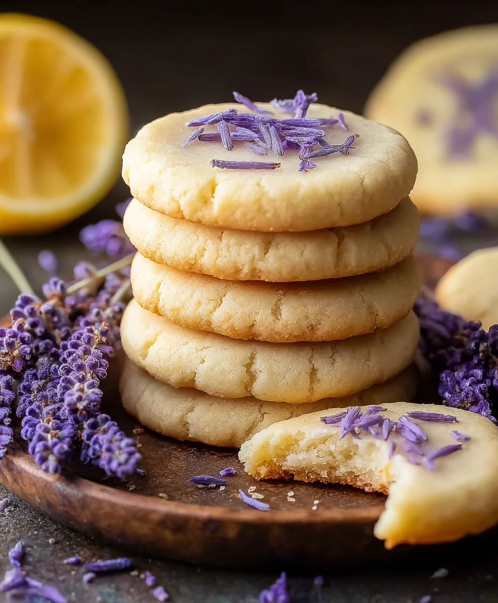 Buttery Lemon Lavender Cookies- Delicious & Fragrant Recipe