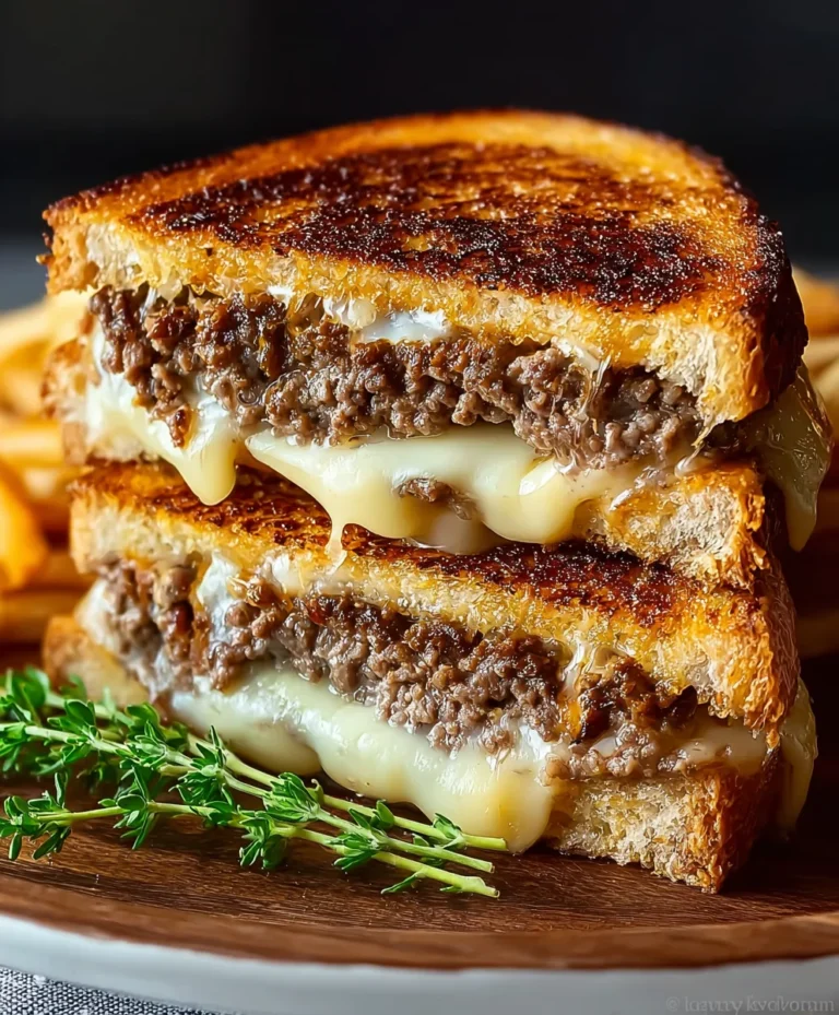Classic Beef Patty Melt Recipe-Ultimate Comfort Food