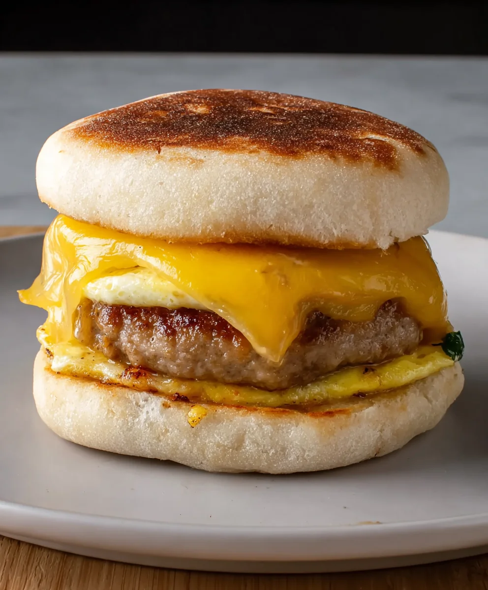 Easy Beef Freezer Breakfast Sandwiches- Quick & Delicious