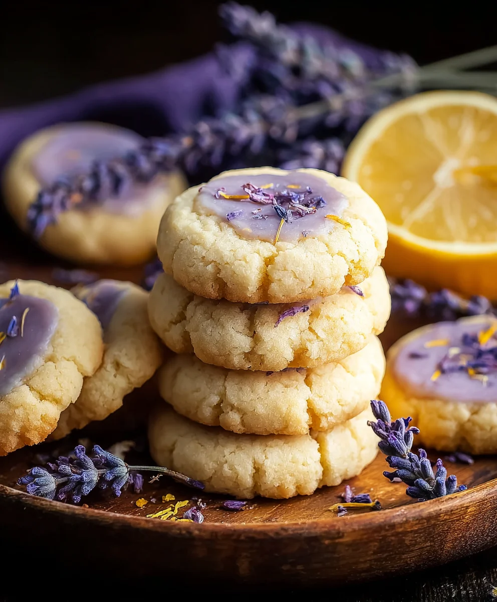 Buttery Lemon Lavender Cookies- Delicious & Fragrant Recipe
