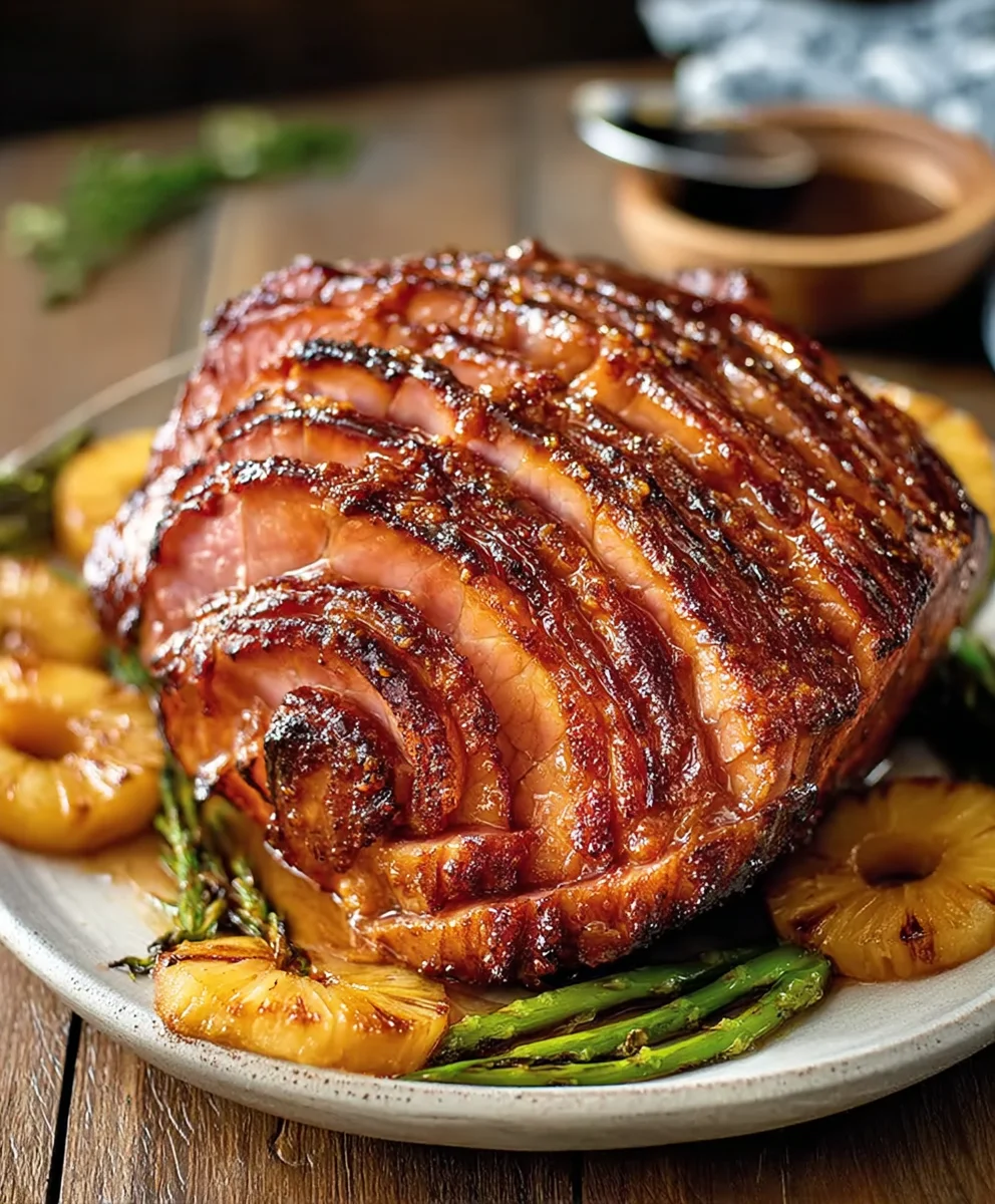 Pineapple Beef Beef Ham Spiral- Deliciously Simple