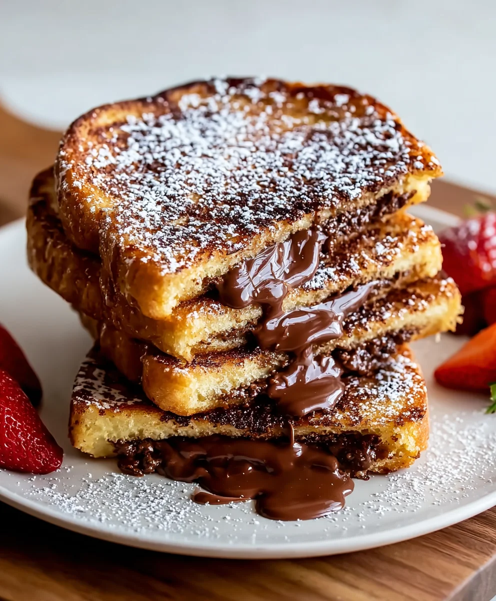 Decadent Nutella French Toast Recipe- A Sweet Treat