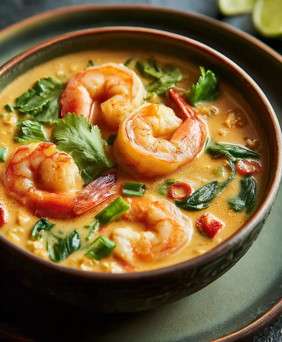 Easy Thai Shrimp Soup - Quick & Flavorful Recipe