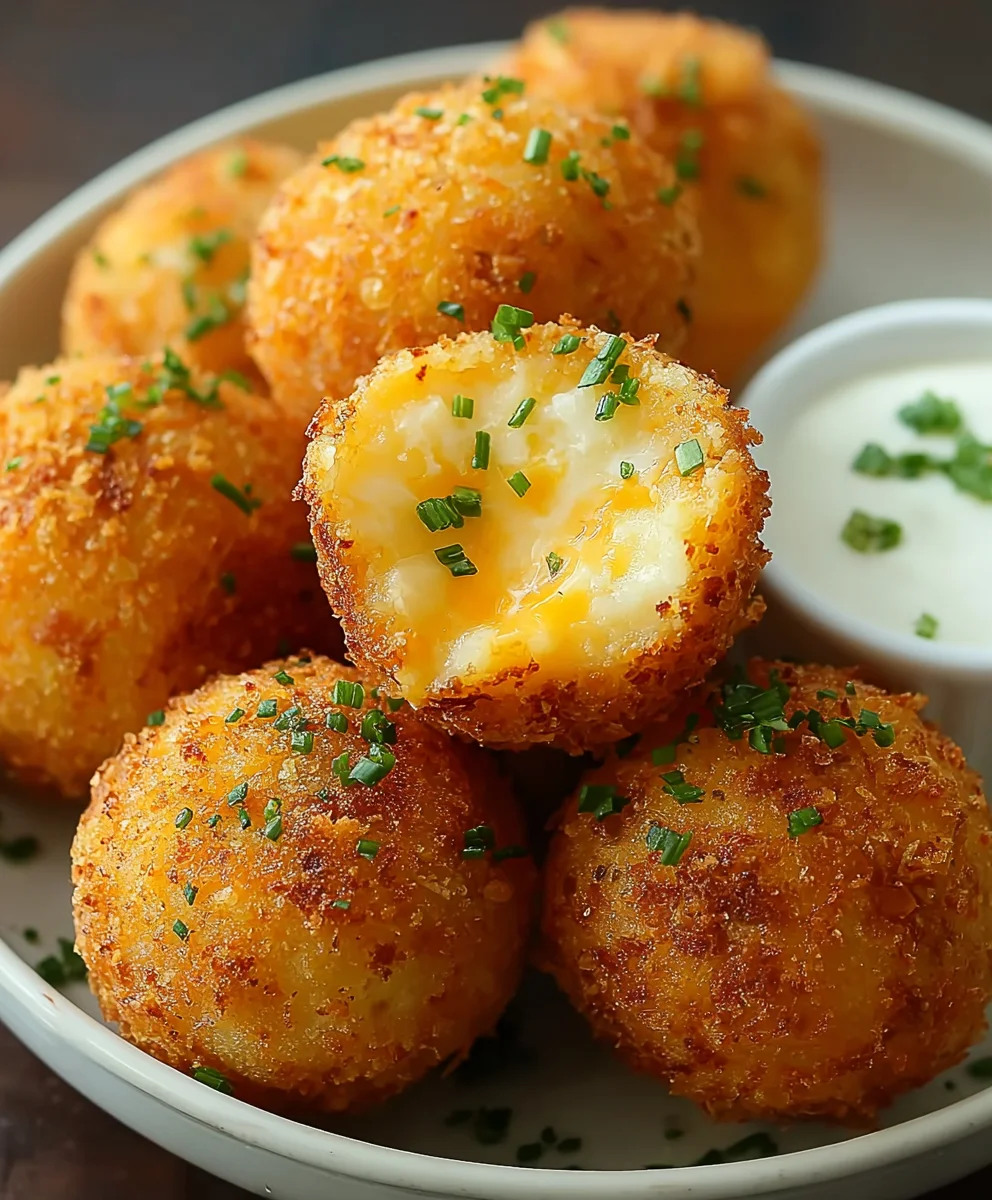 Easy Potato Cheese Balls Recipe- Crispy Bites