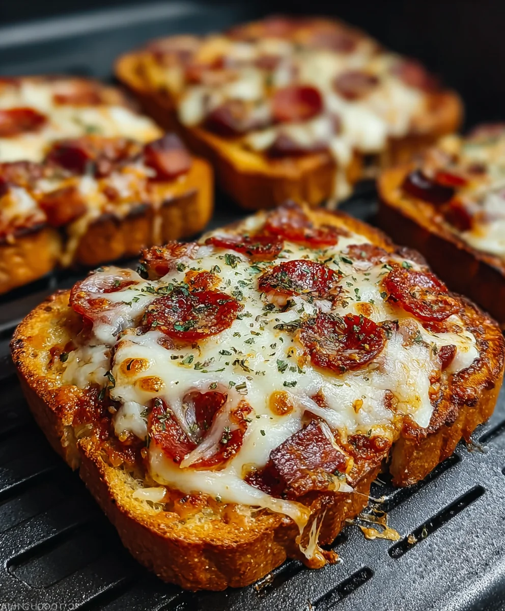 Easy Texas Toast Pizza Recipe - Quick & Cheesy Dinner