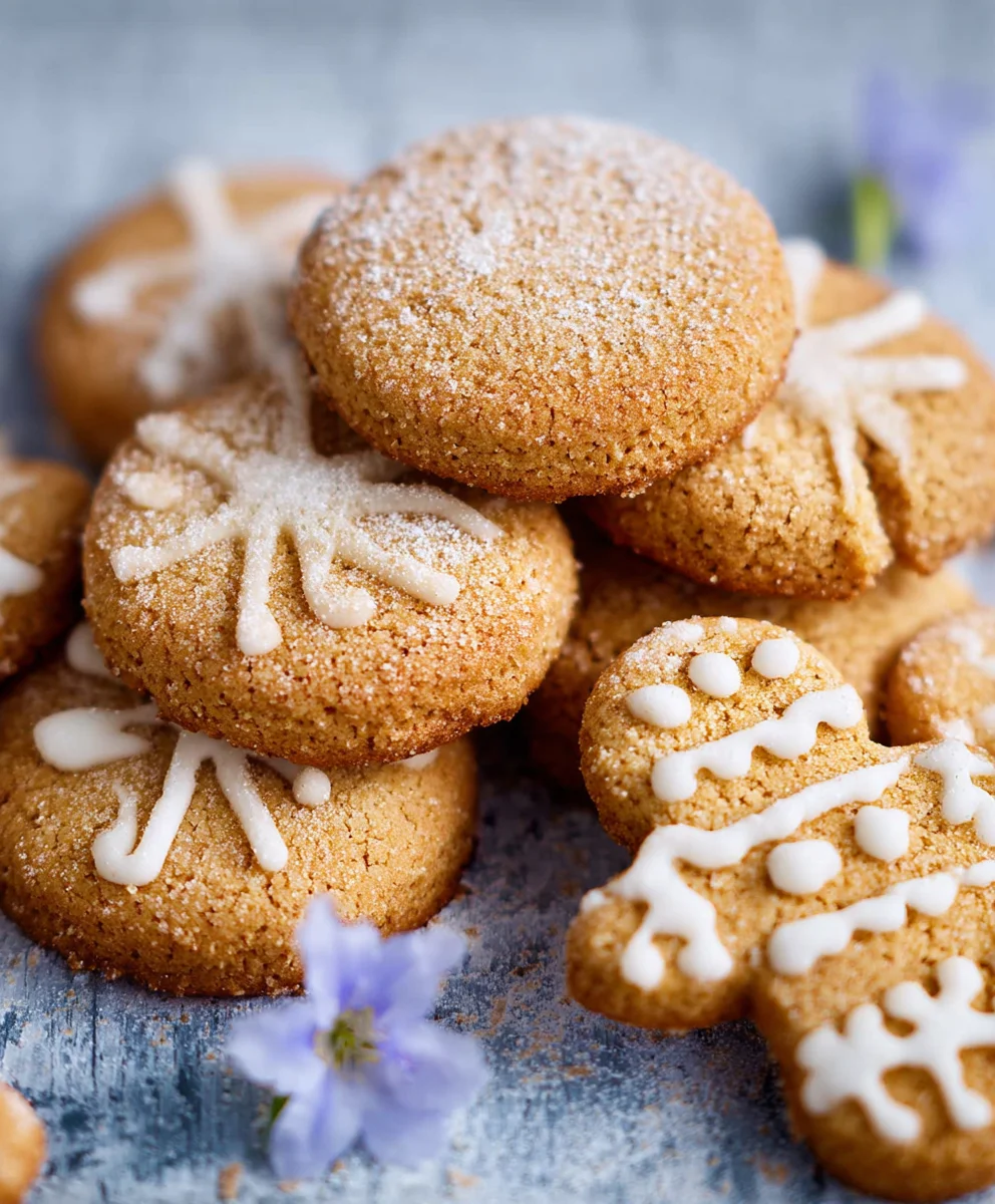 Soft Gin Extract ExtractGin Extracticed Gingerbread Cookies