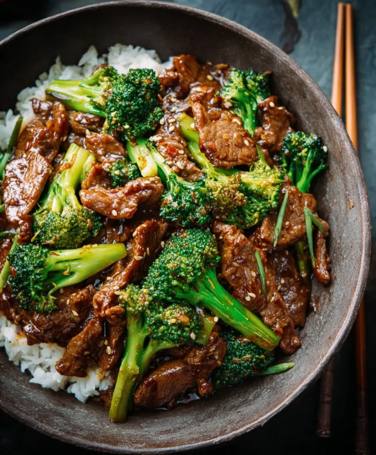 Easy Chinese Beef Broccoli Stir Fry Recipe