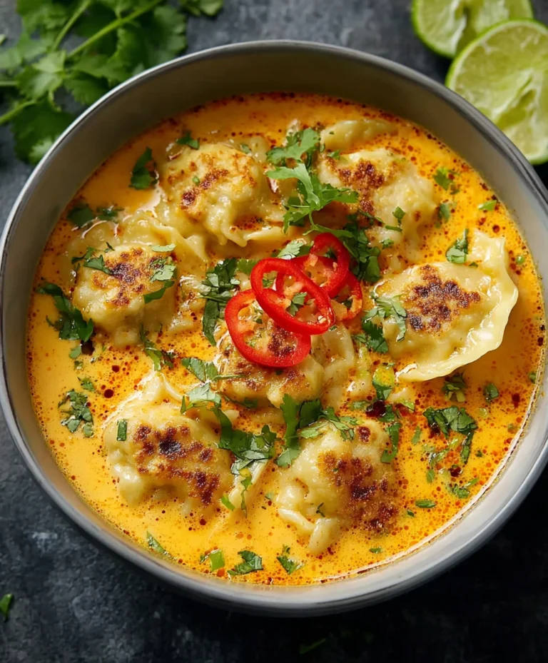 Delicious Beef Curry Dumpling Soup Recipe