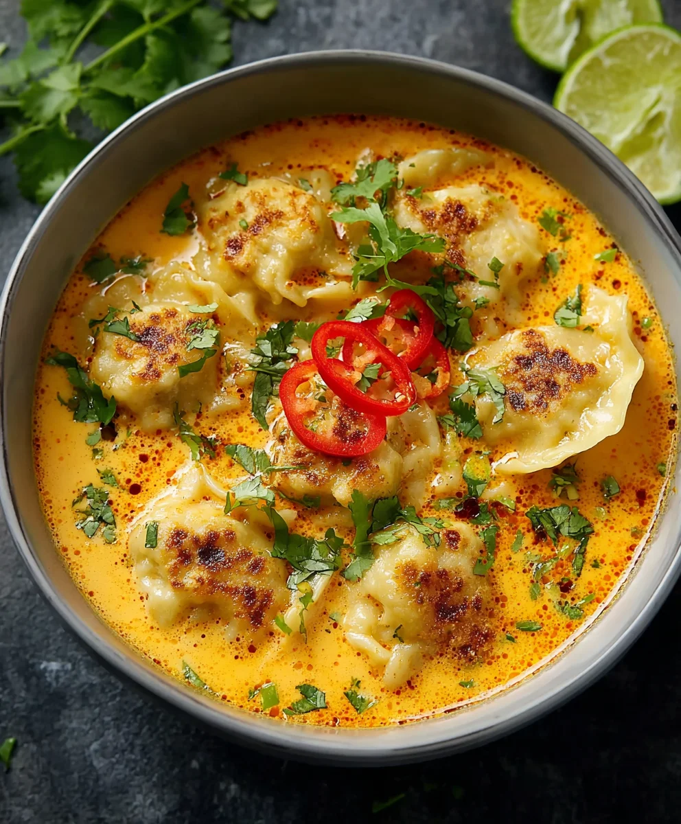 Delicious Beef Curry Dumpling Soup Recipe
