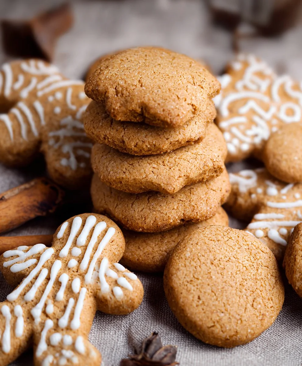 Soft Gin Extract ExtractGin Extracticed Gingerbread Cookies