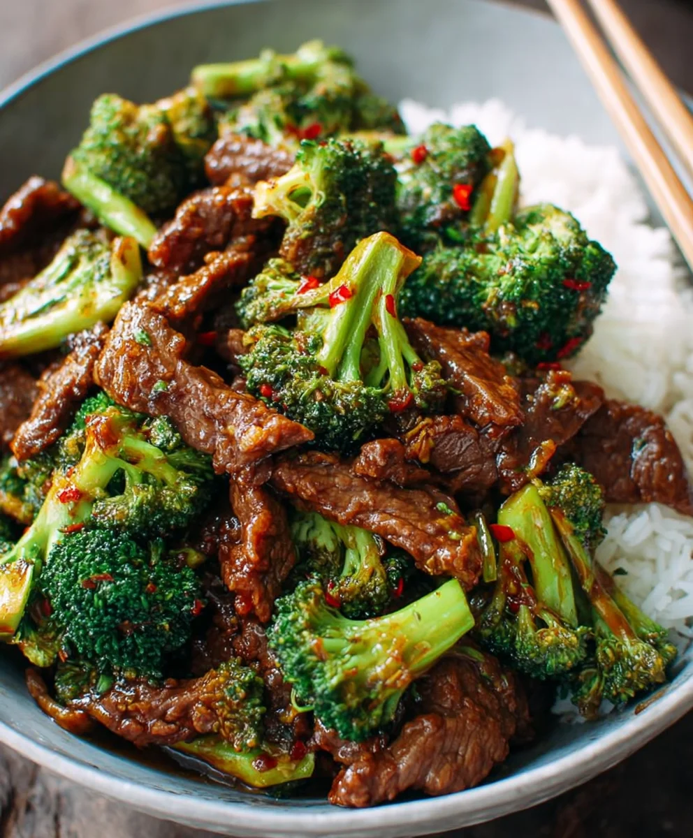 Easy Chinese Beef Broccoli Stir Fry Recipe