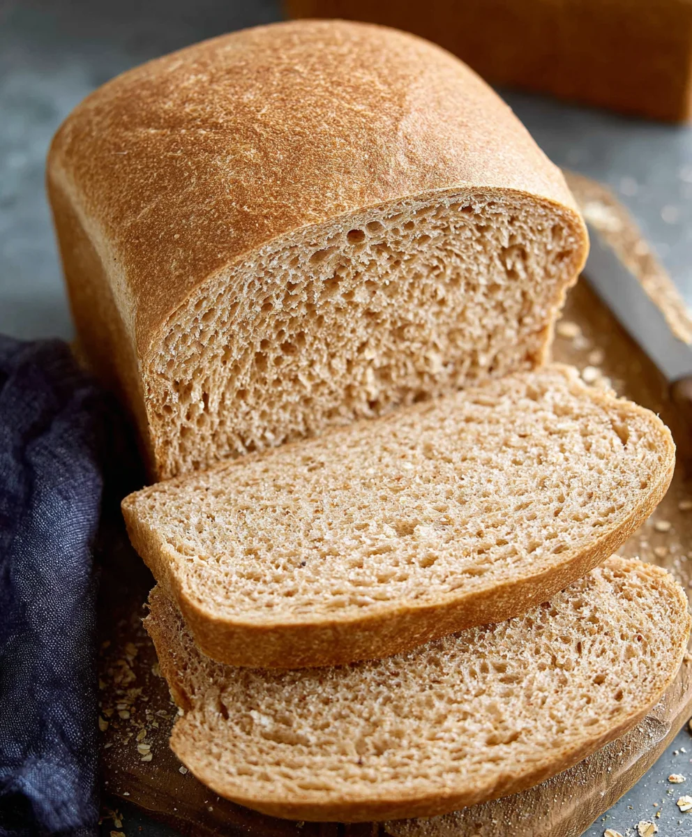 Easy Whole Wheat Bread Recipe - Delicious & Healthy