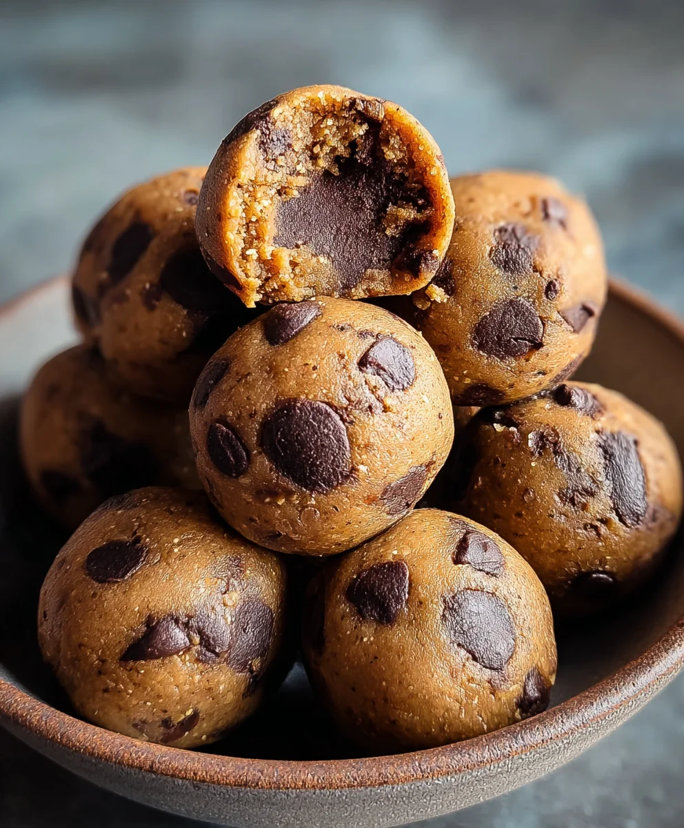 Brookie Protein Balls-Easy No-Bake Treat