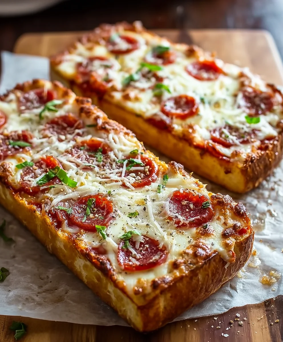 Easy French Bread Pizza Recipe-Quick & Delicious