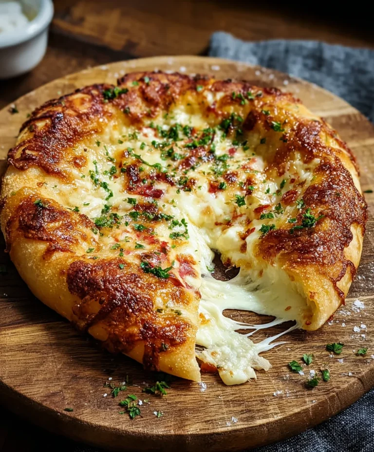 Stuffed Brie Cheese Pizza – Decadent & Easy Recipe