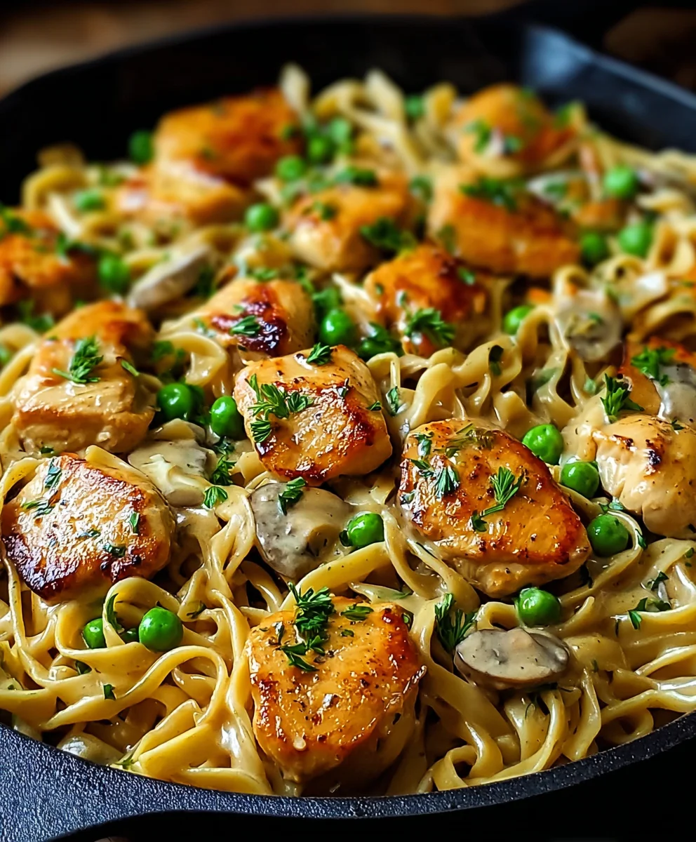 Easy One-Pan Chicken Noodles Recipe
