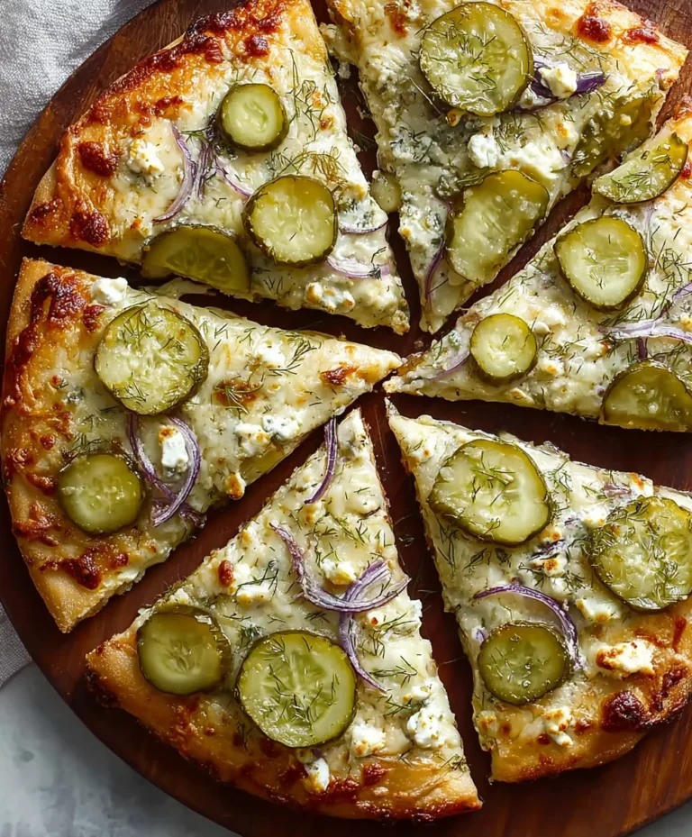 Tangy Pickle Pizza Recipe – A Delicious Twist