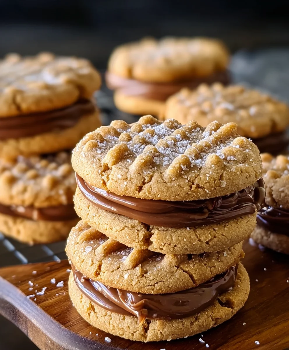 Peanut Butter Sandwich Cookies-Easy Sweet Treat