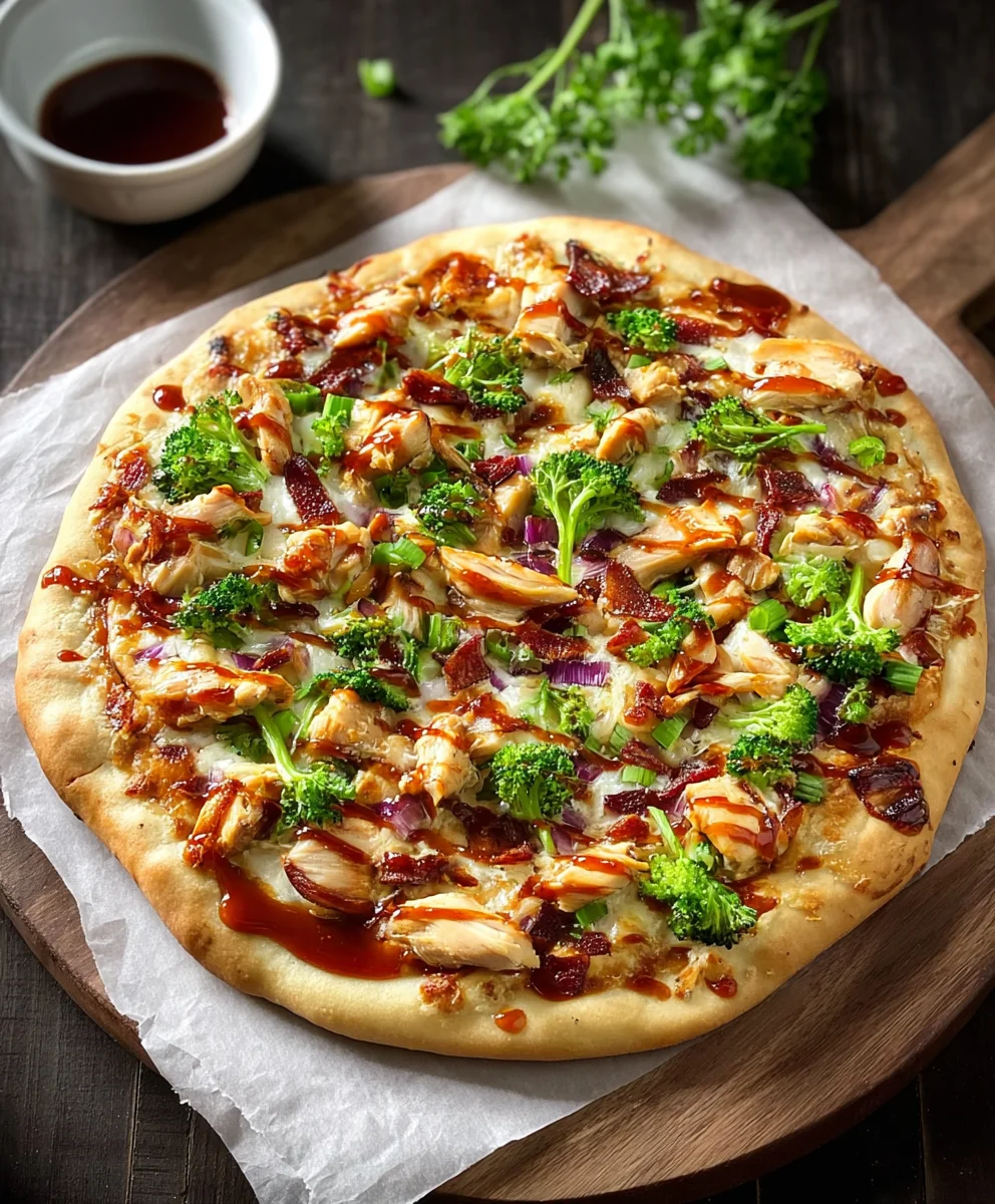 Easy Teriyaki Chicken Pizza Recipe - Flavorful & Quick