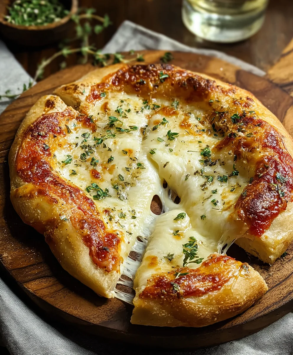 Stuffed Brie Cheese Pizza - Decadent & Easy Recipe