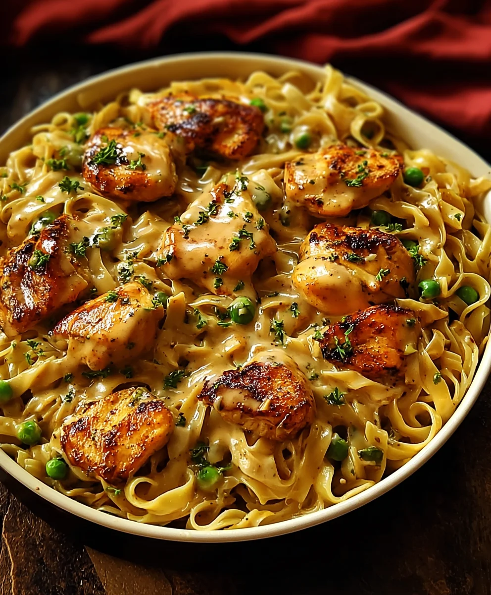 Easy One-Pan Chicken Noodles Recipe