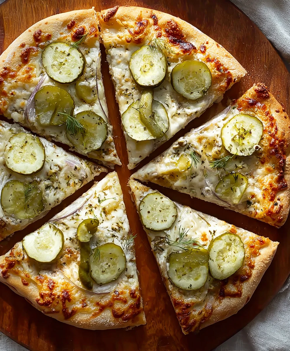 Tangy Pickle Pizza Recipe - A Delicious Twist