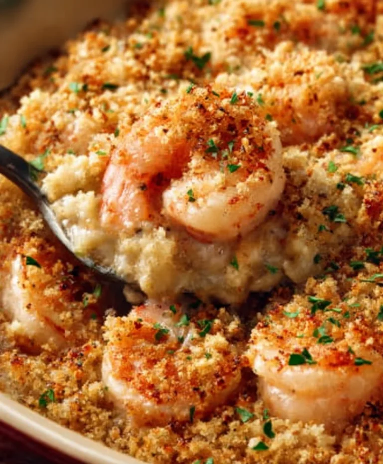 Easy Shrimp Casserole Recipe-Quick Comfort Meal