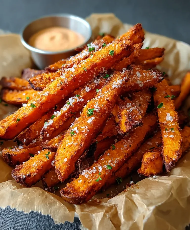 Crispy Oven Baked Sweet Potato Fries