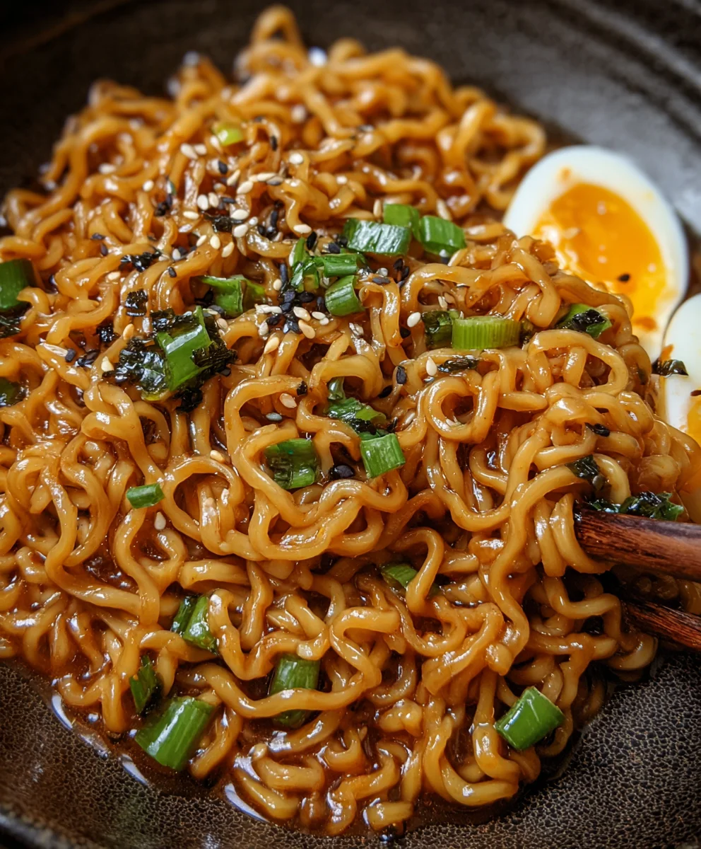 Easy Saucy Beef Ramen Noodles-Quick Meal