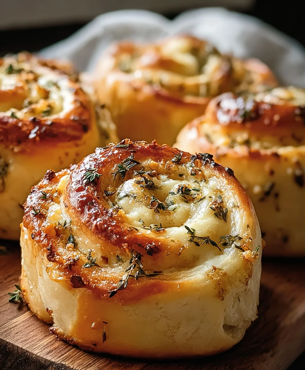 Sourdough Herb Cheese Rolls-Deliciously Easy-Must Try