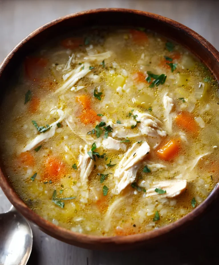 Soothing Anti-Inflammatory Chicken Soup Recipe