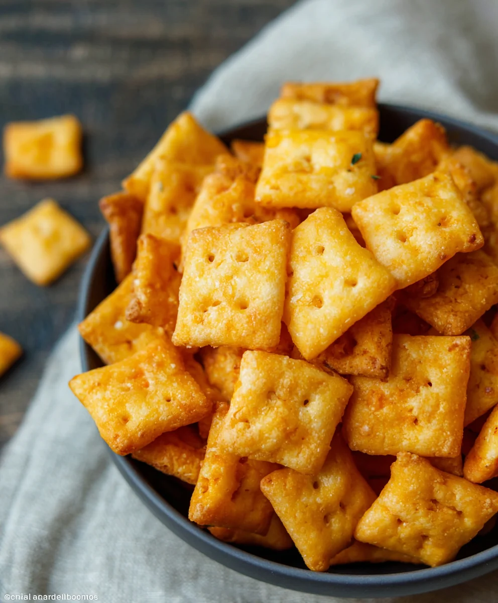 Gluten Free Cheez-Its- Deliciously Cheesy Snack Recipe