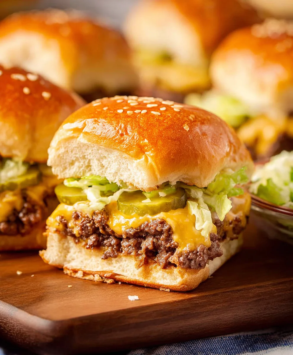 Big Mac Sliders- Easy Copycat Recipe