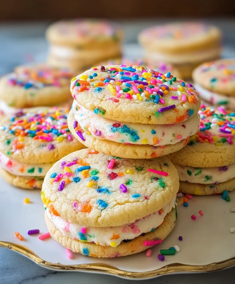 Funfetti Sandwich Cookies – Easy & Delicious Recipe