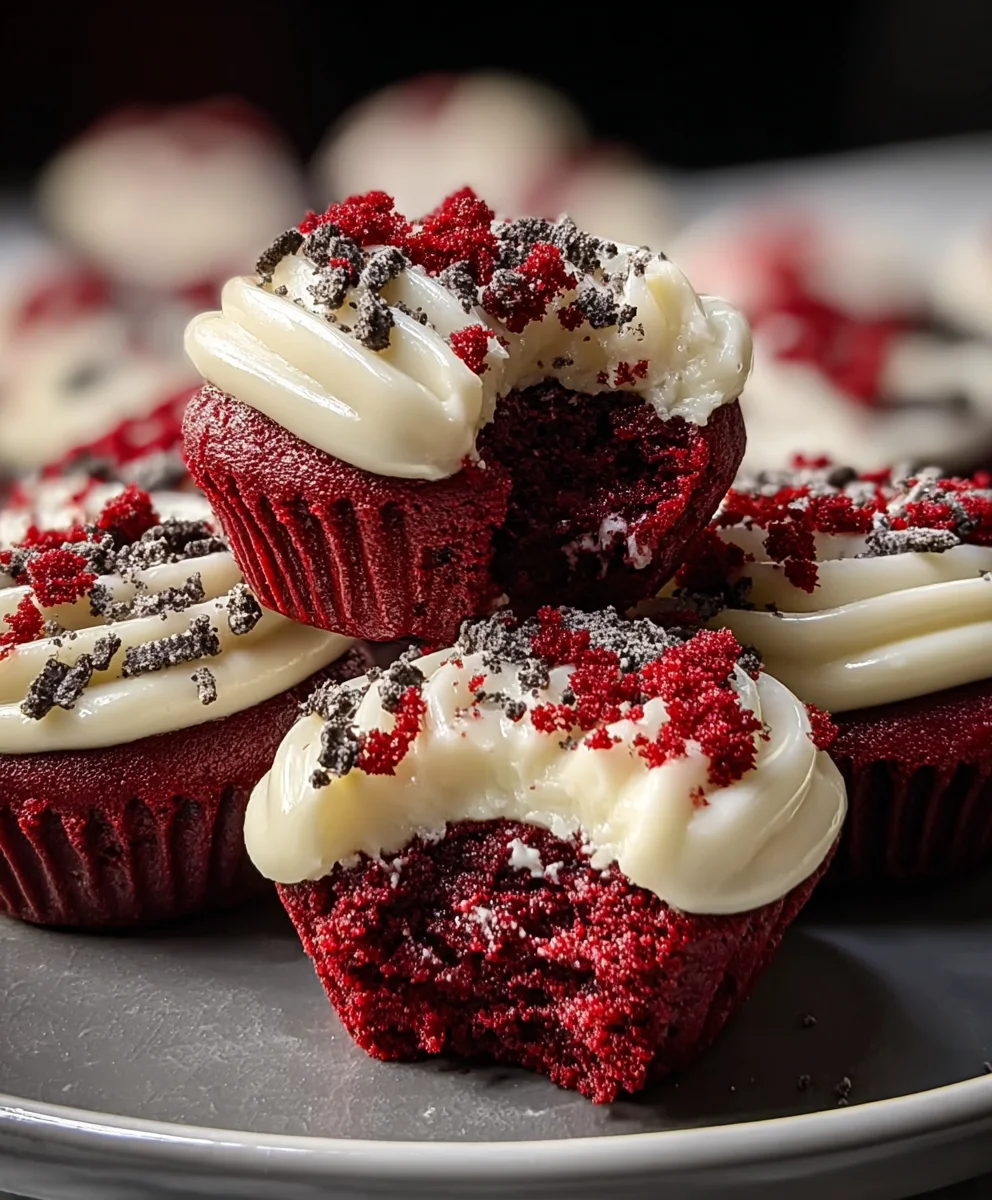 Cookies-Cream Red Velvet Bites-Easy Recipe